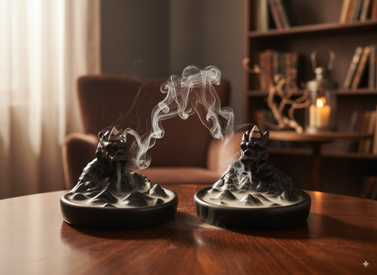 SÚPER PROMO 2  Dragones + 50 conos de incienso + 2 pinzas en madera